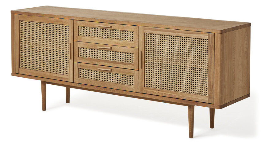 Viborg - Skänk, B 190 cm - Brun