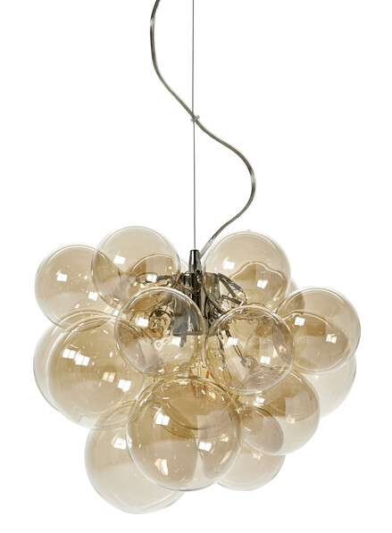 Grapes - Taklampa, H30 Ø40 cm - Gul