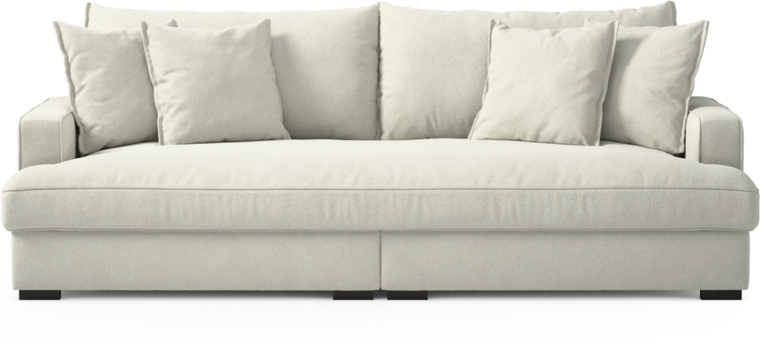 Rossi - 3-sits soffa, hel dyna - Vit