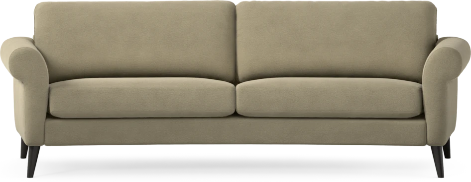 Bridge - 3-sits soffa svängd - Beige