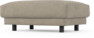 Cherrie - Fotpall 100, fast klädsel - Beige