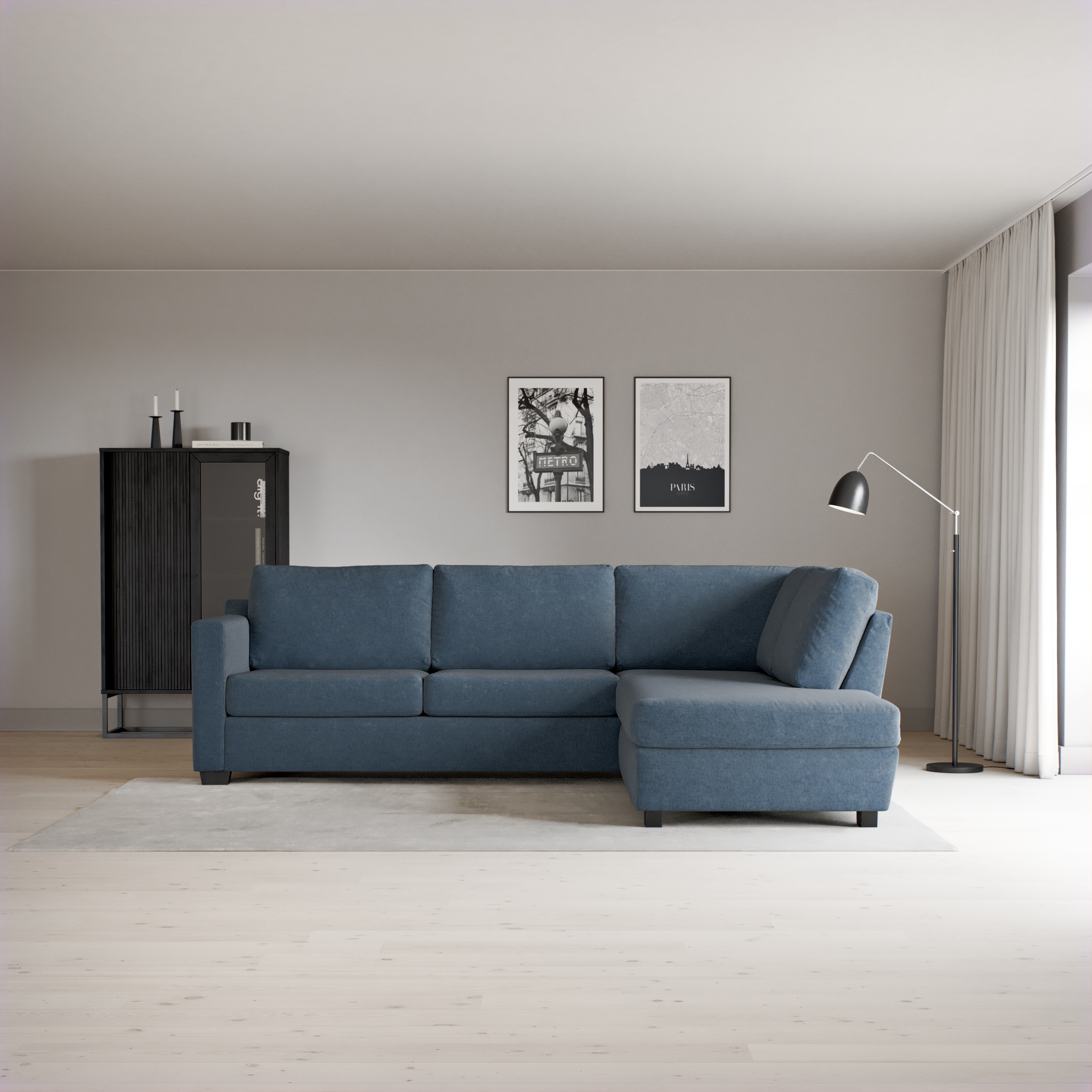 Friday - 2,5-sits soffa med divan höger - inspiration