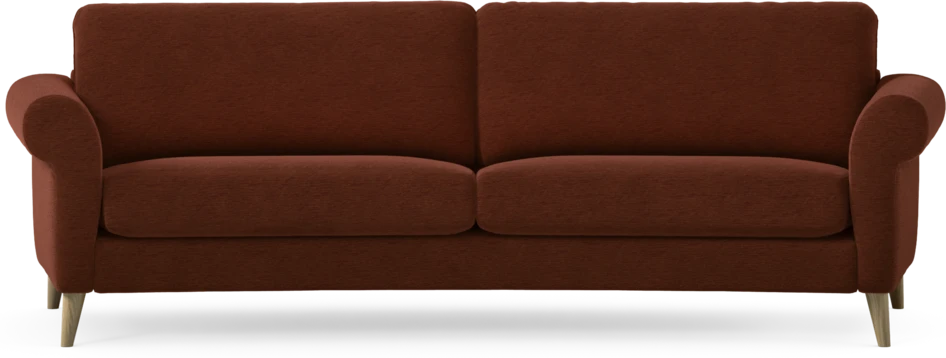 Bridge - 3-sits soffa svängd - Orange