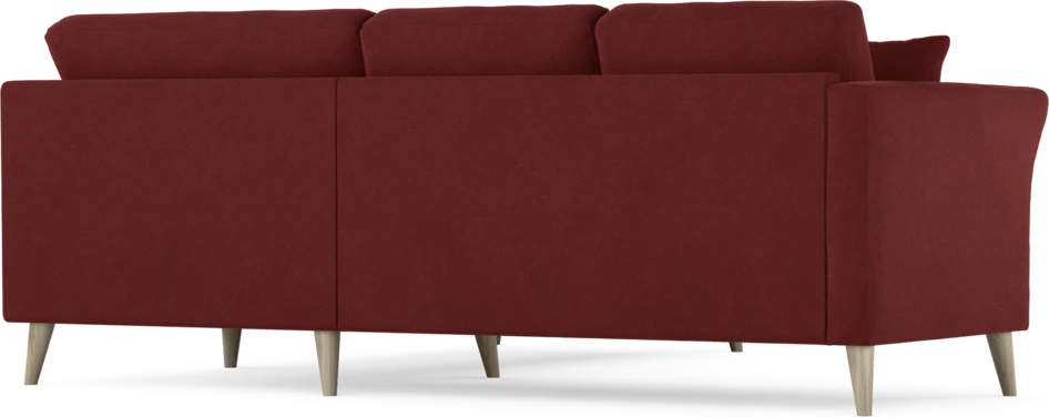 Eden - Hörnsoffa, 2+2-sits - Röd