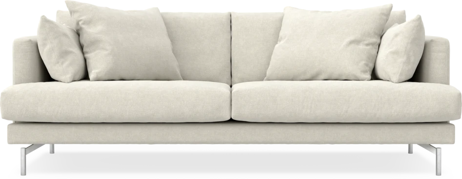 Harper - 3-sits soffa - Vit
