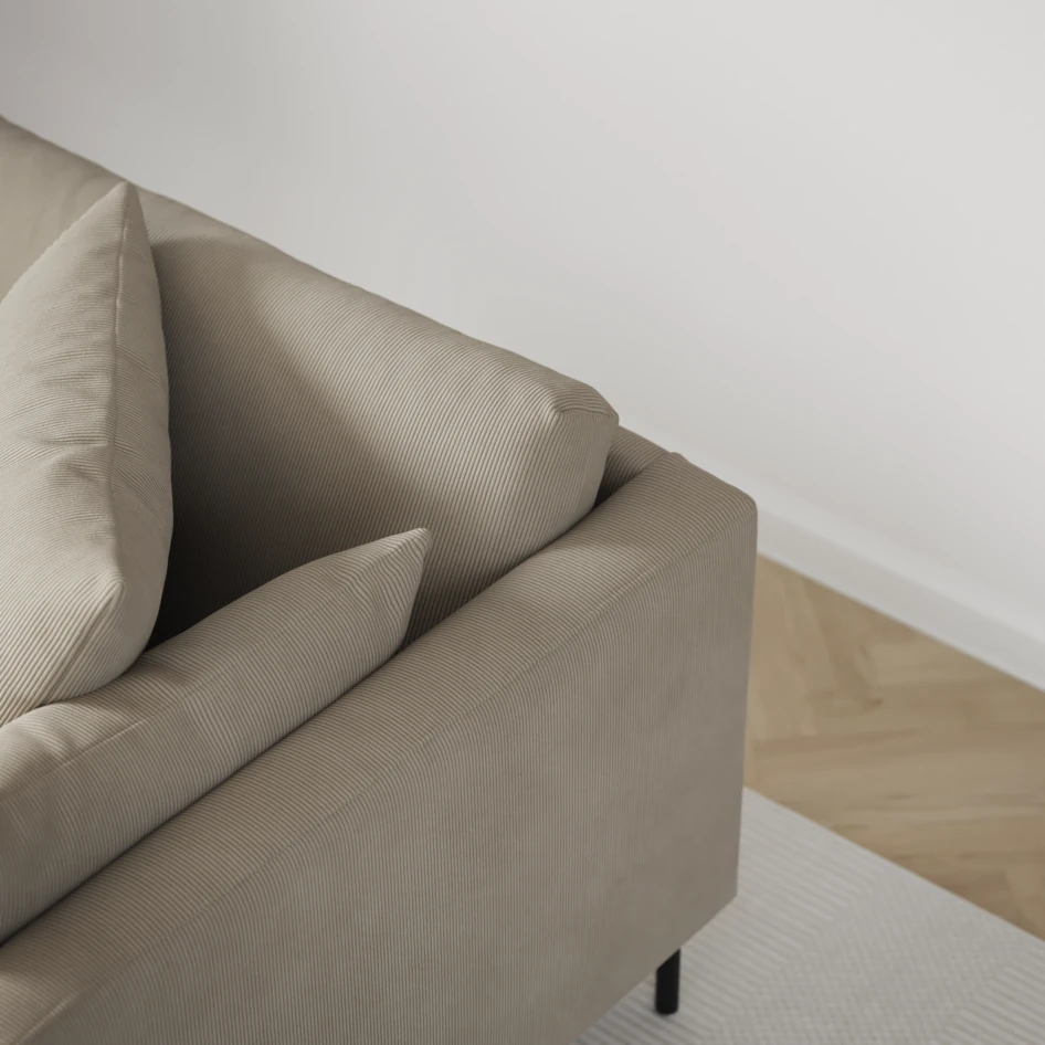 Harper - 3-sits soffa - Beige