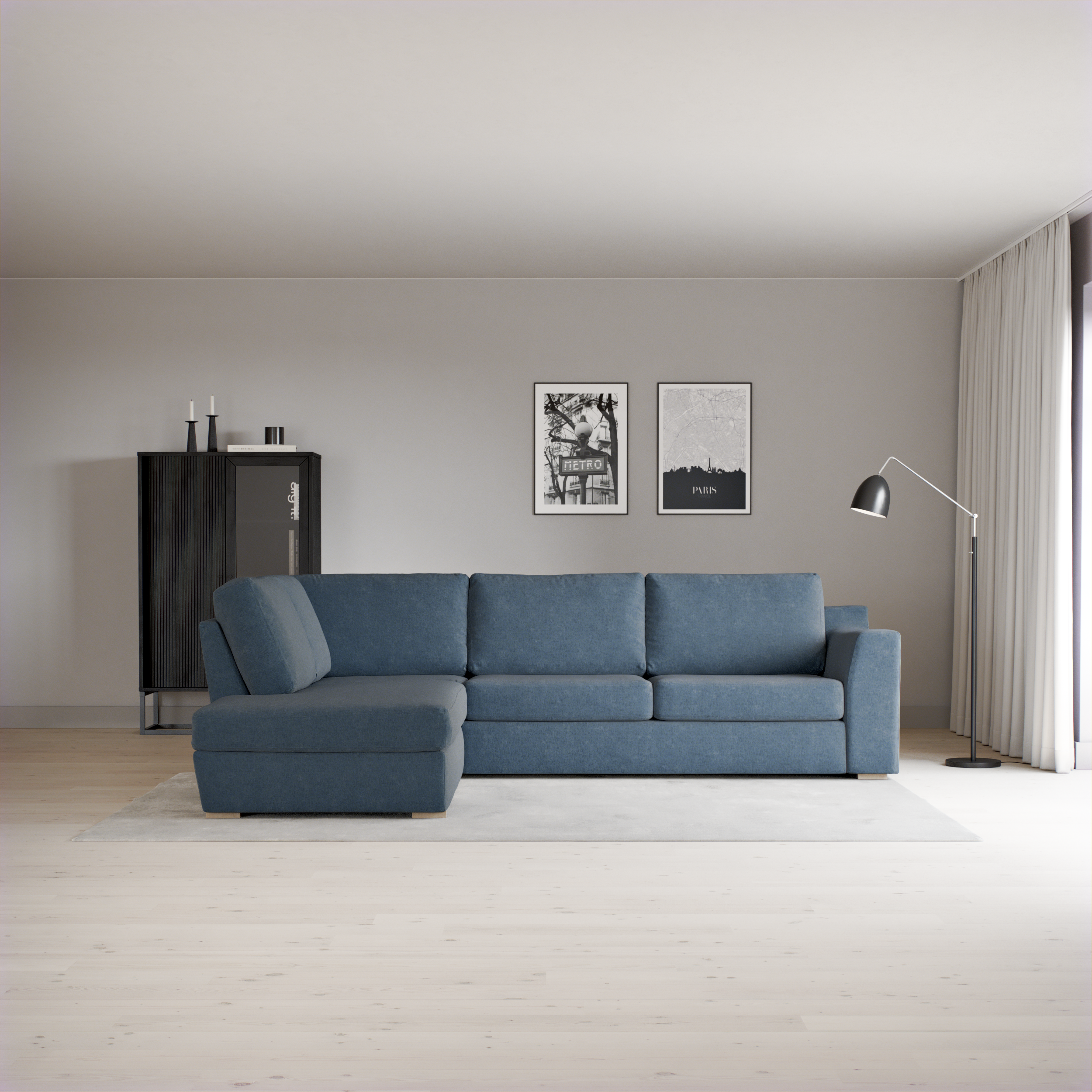 Friday - 2,5-sits soffa med divan vänster - inspiration