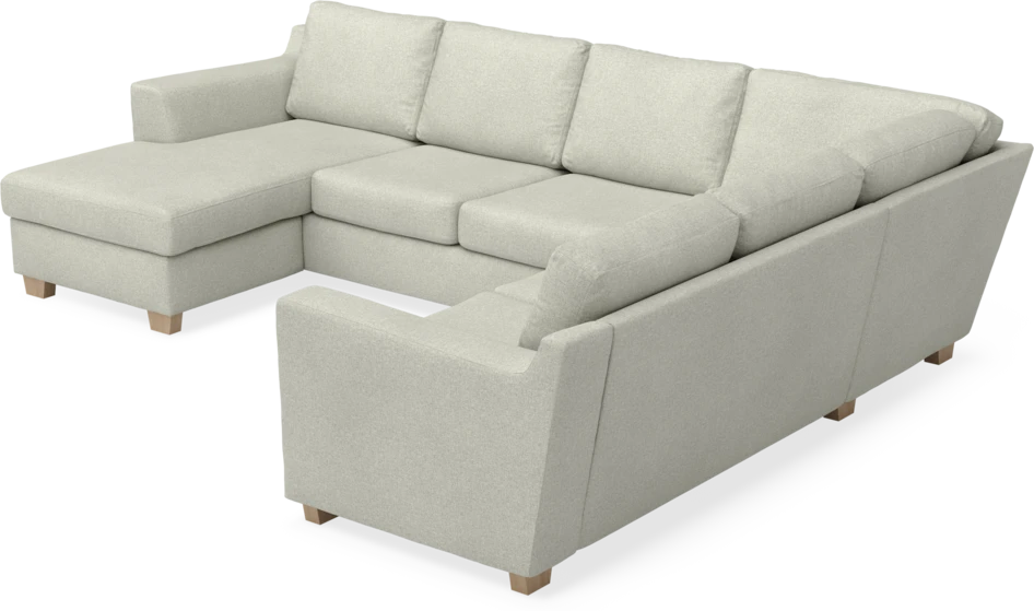 Friday - Hörnsoffa, 3+2-sits med schäslong vänster - Beige
