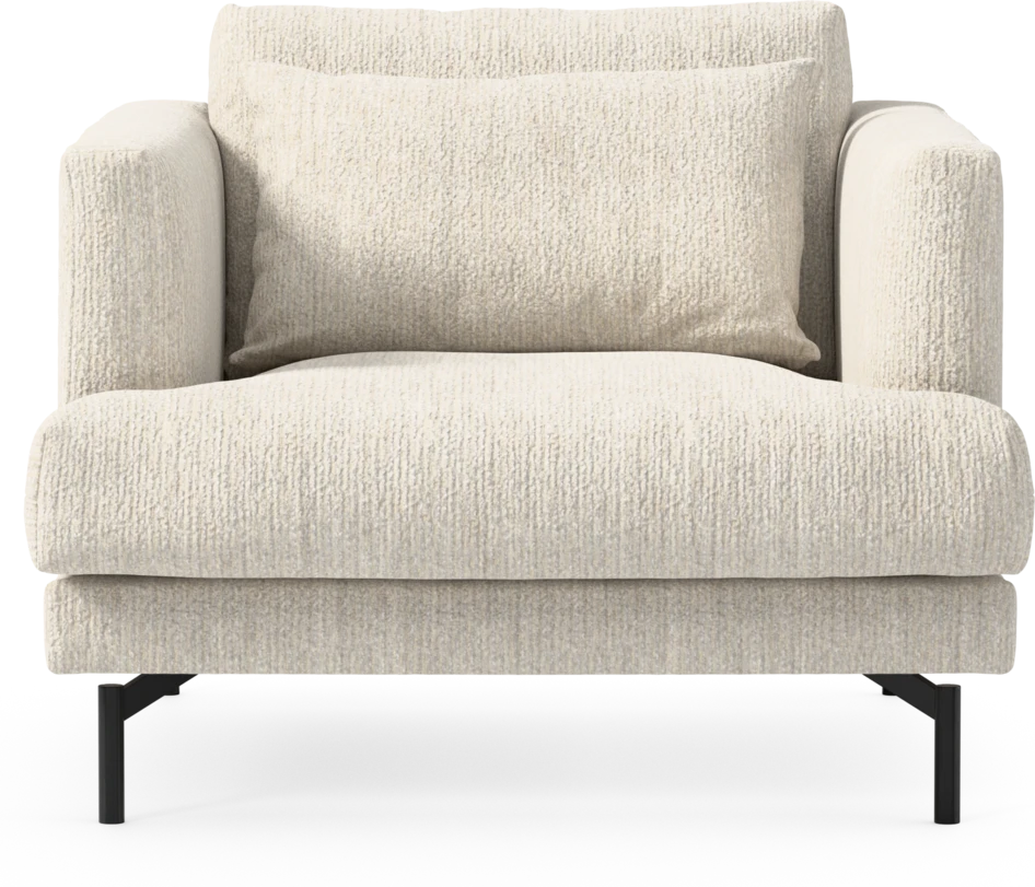 Harper - Fåtölj, 75 cm - Vit