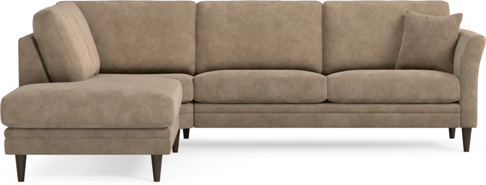 Eden - 2,5-sits soffa med divan - Beige