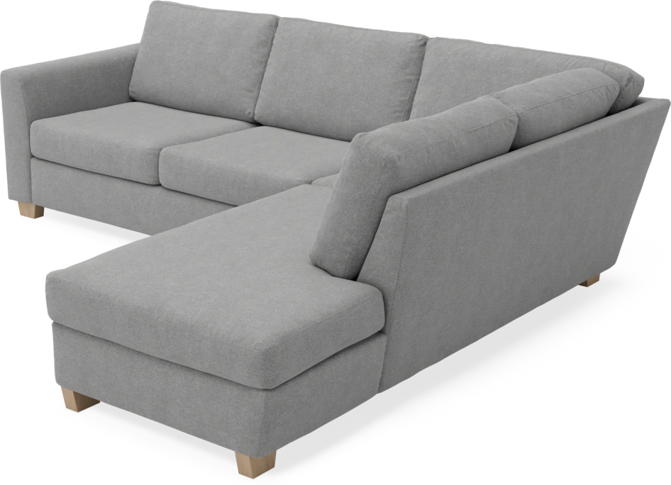 Friday - 2,5-sits soffa med divan höger - Grå