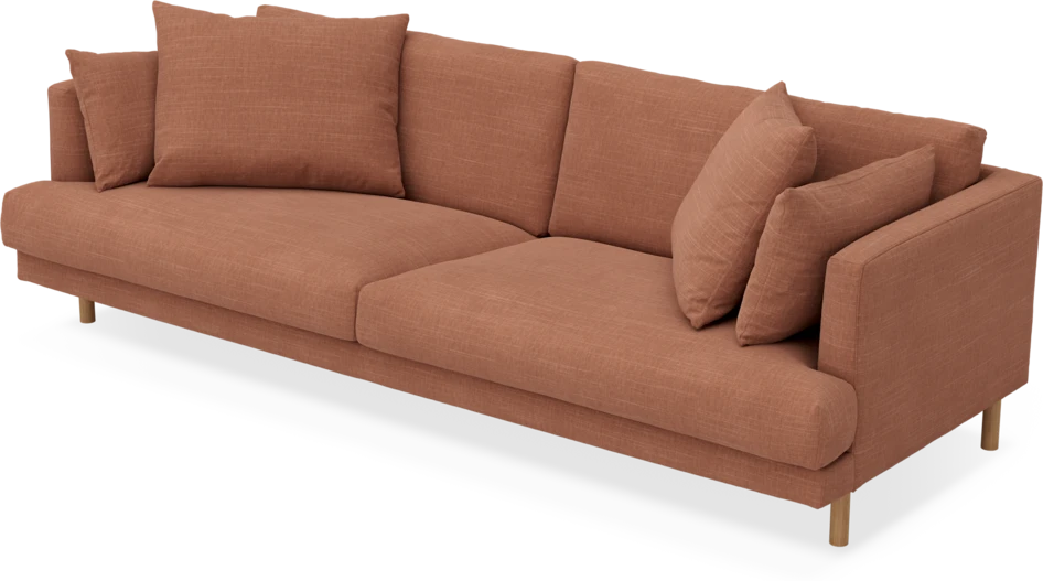 Harper - 4-sits soffa - Orange