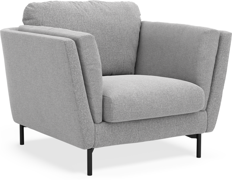 Madison Lux - Fåtölj, 70 cm - Grå