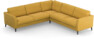 Bridge - Hörnsoffa, 3+3-sits - Gul