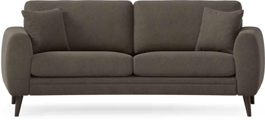 Eden - 2,5-sits soffa svängd - Brun