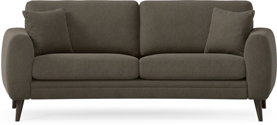 Eden - 2,5-sits soffa svängd - Brun