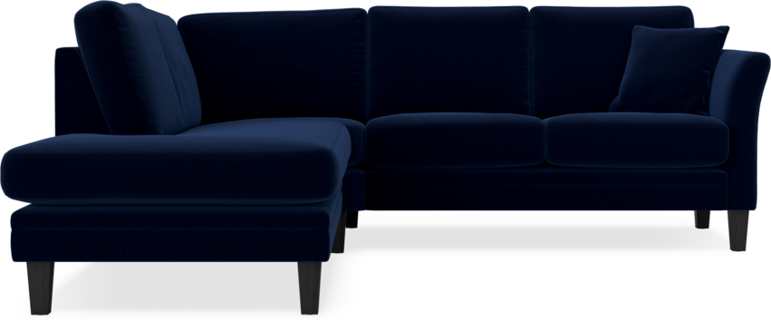 Eden - 2-sits soffa med divan - Blå