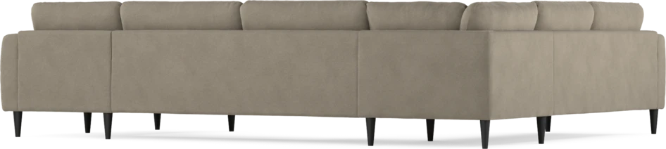 Bridge - Hörnsoffa, 2+3-sits med schäslong höger - Beige