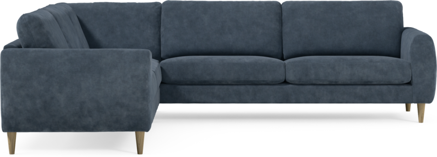 Bridge - Hörnsoffa, 2+3-sits - Blå