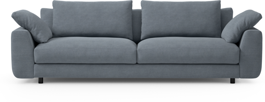 Amie - 4-sits soffa - Blå