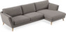 Madison Lux - 3-sits soffa med schäslong höger - Beige
