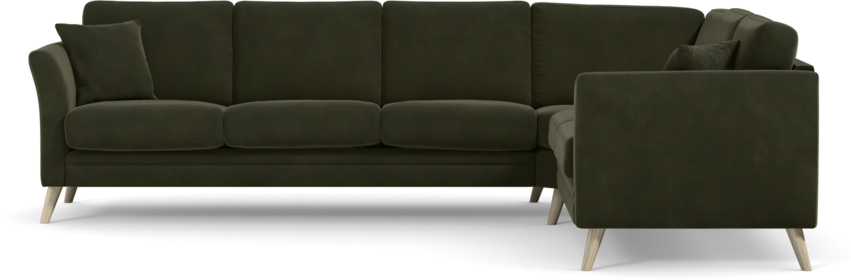 Eden - Hörnsoffa 3+2 - Grön