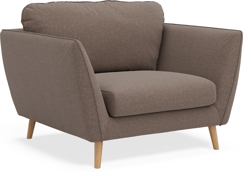 Madison Lux - Fåtölj, 70 cm - Brun