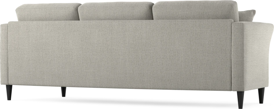 Eden - 3-sits soffa svängd - Grå