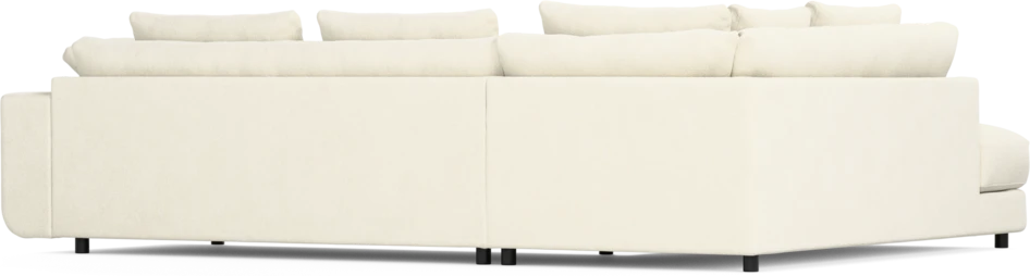 Amie - 3-sits med divan vänster - Vit