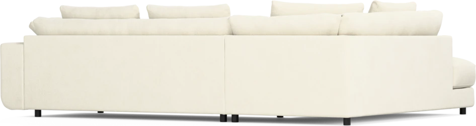 Amie - 3-sits med divan vänster - Vit