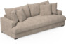 Mila - 4-sits soffa, hel dyna - Beige
