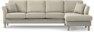 Eden - 3-sits soffa med schäslong - Beige