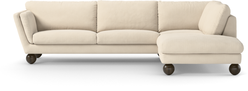 Madison Lux - 3-sits soffa med divan höger - Beige