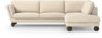 Madison Lux - 3-sits soffa med divan höger - Beige