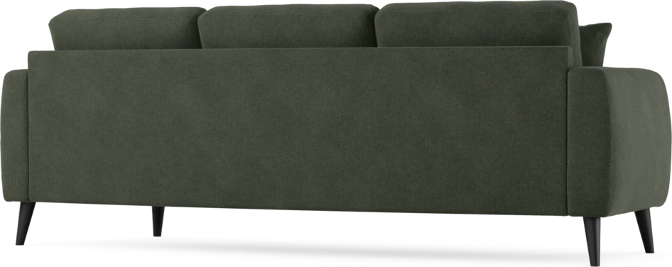 Eden - 3-sits soffa svängd - Grön