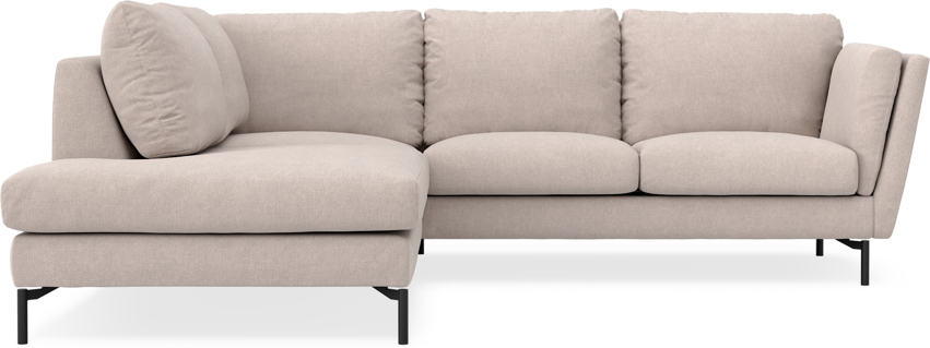 Madison - 2-sits soffa med divan vänster - Beige