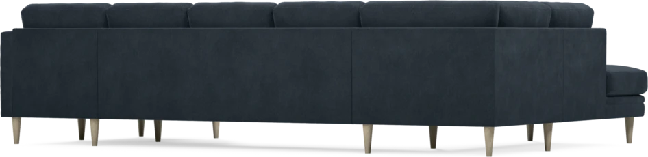 Eden - 3-sits soffa med divan vänster och schäslong höger - Blå