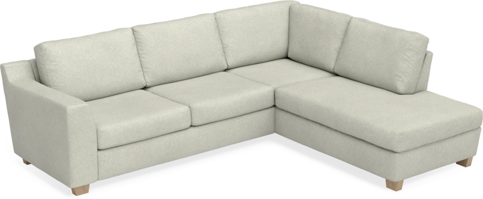 Friday - 2,5-sits soffa med divan höger - Beige