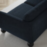 Madison Lux - 3-sits soffa med divan höger - Blå