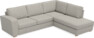 Friday - 2,5-sits soffa med divan höger - Beige
