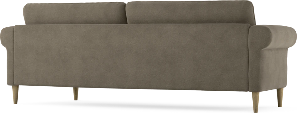 Bridge - 3-sits soffa svängd - Beige