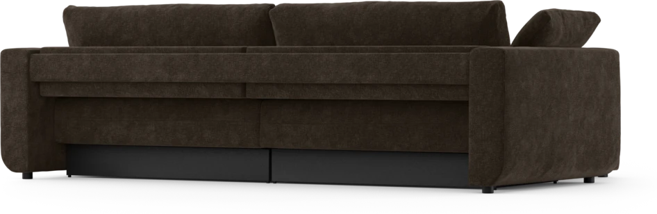 Amie - Bäddsoffa 4-sits - Brun