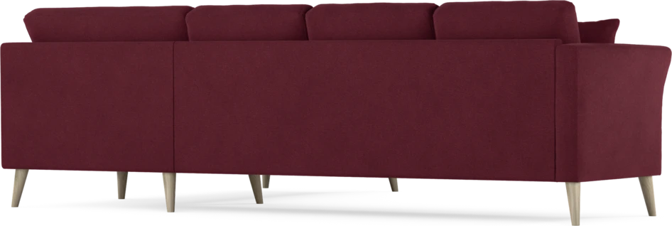 Eden - Hörnsoffa, 3+2-sits - Röd