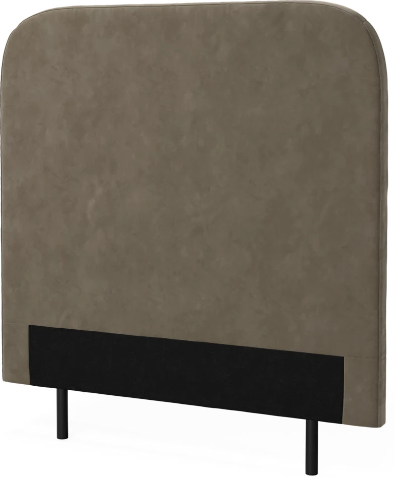 New York slät - Sänggavel, 90-210 cm - Brun