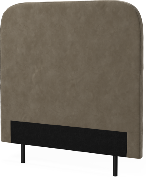 New York slät - Sänggavel, 90-210 cm - Brun