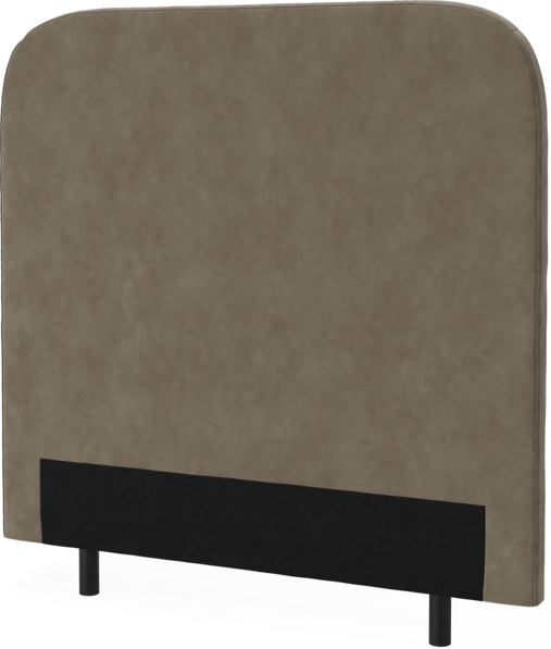 New York slät - Sänggavel, 90-210 cm - Brun