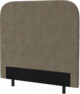 New York slät - Sänggavel, 90-210 cm - Brun