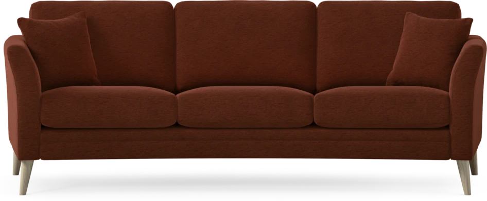 Eden - 3-sits soffa svängd - Orange