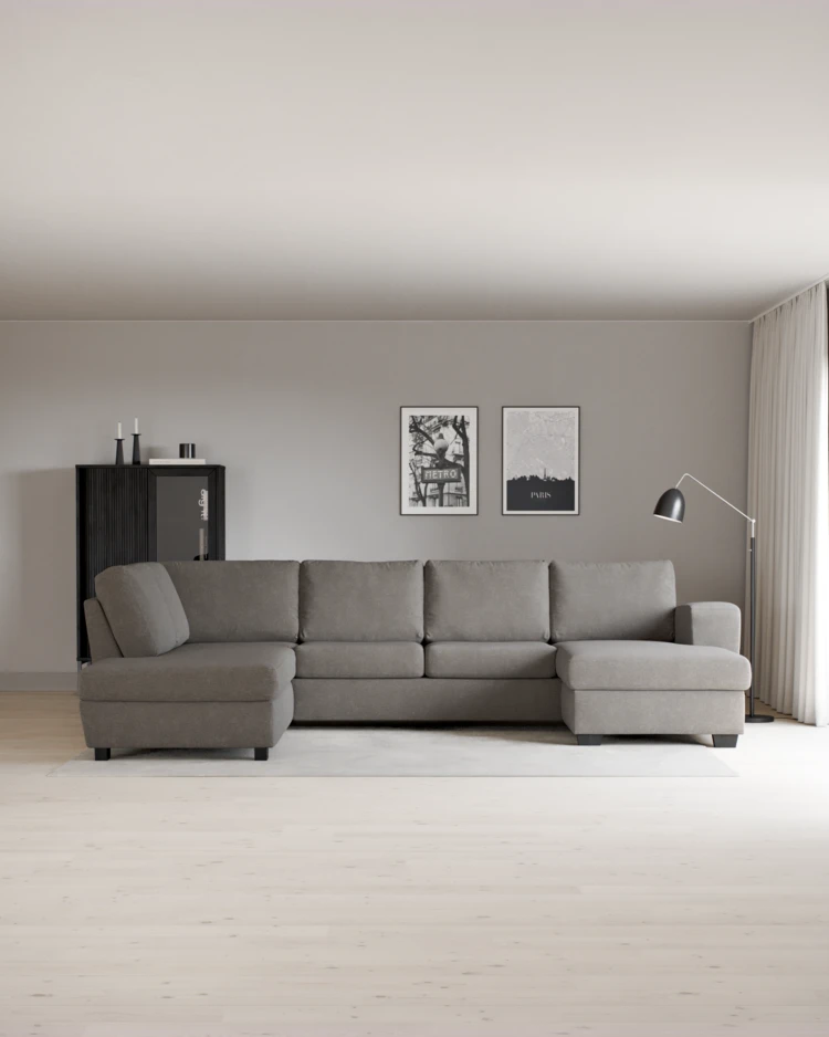 Friday - 3-sits soffa med divan vänster och schäslong höger - inspiration