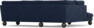 Madison Lux - 2-sits soffa med divan vänster - Blå